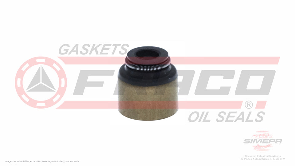 S-5222-V - (50 PIEZAS) SELLO DE VALVULA (RETEN) PARA NISSAN MARCH L4 1.6 L 16 V. DOHC HR16DE 2008-2017