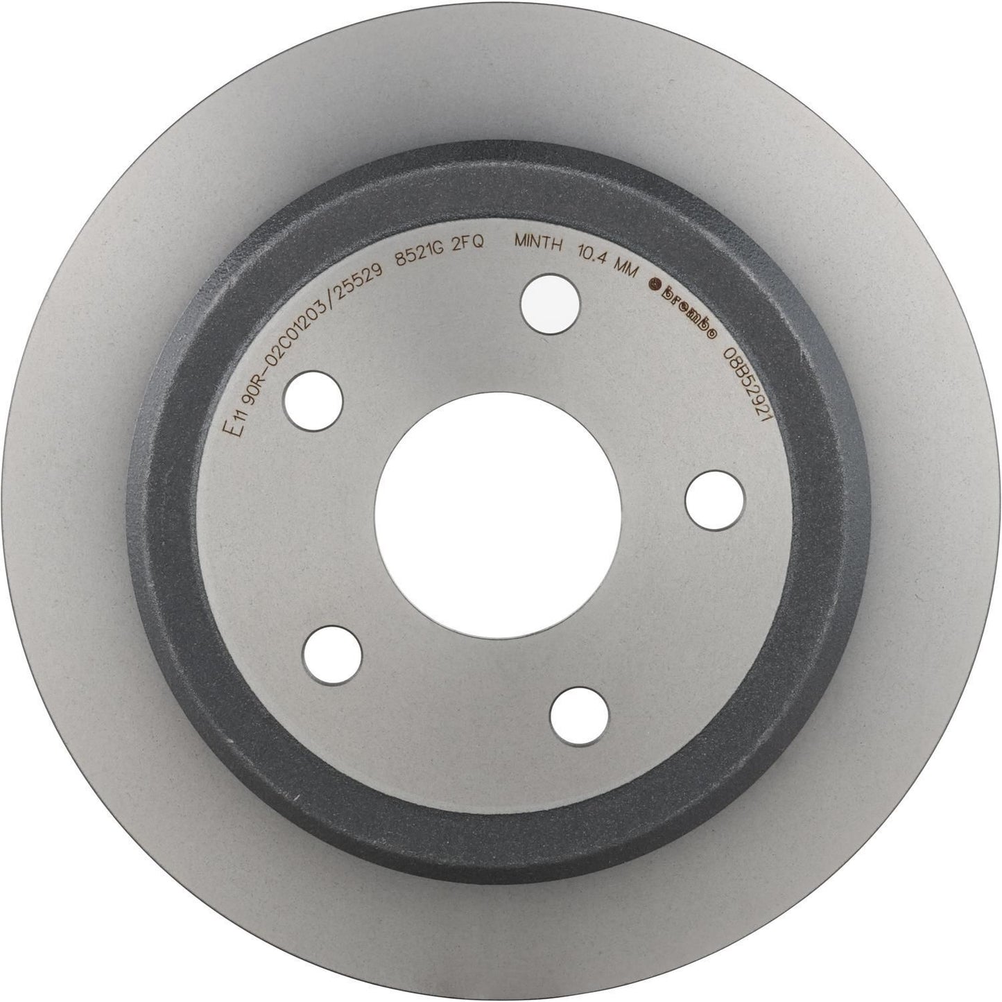 BRE-08.B529.21 - PAR DE DISCOS DE FRENO TRASEROS PARA JEEP WRANGLER 70TH ANNIVERSARY 2011-2011