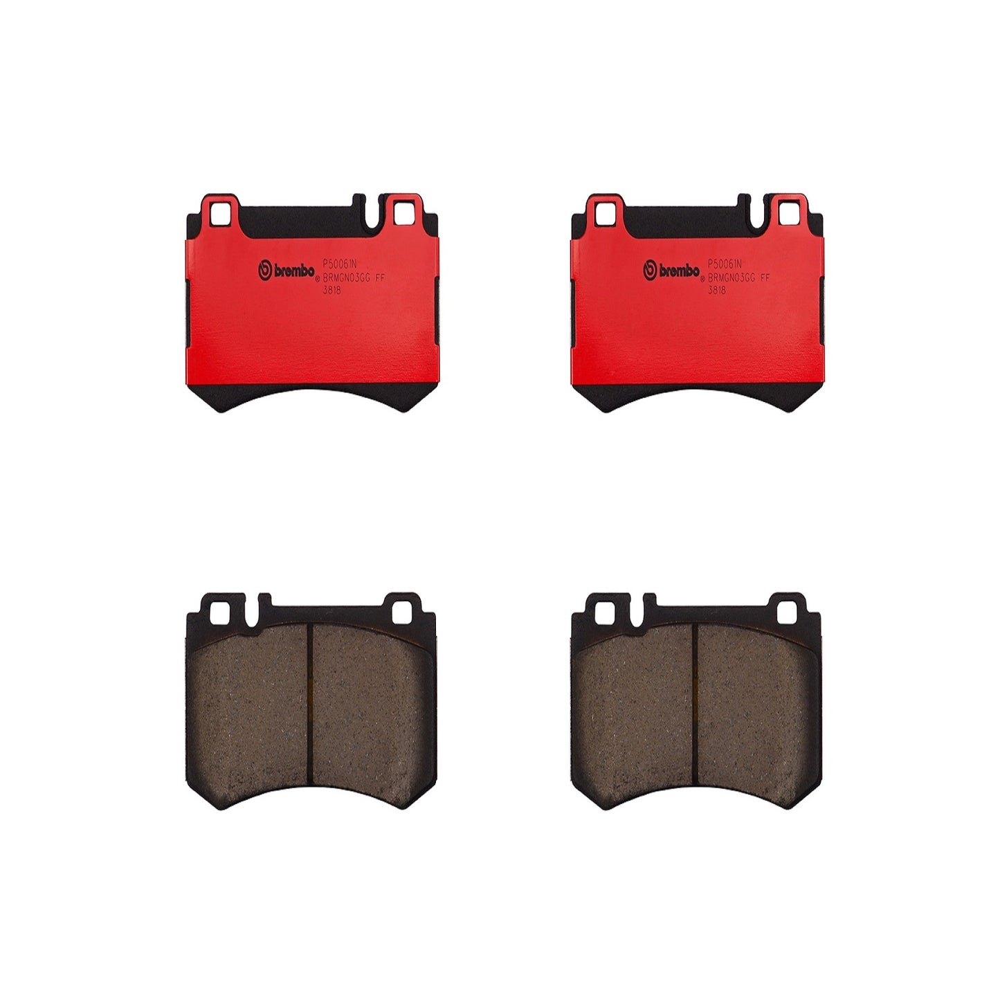BRE-P50061N - BALATAS TRASERAS PARA MERCEDES-BENZ CL55 AMG BASE 2003-2004