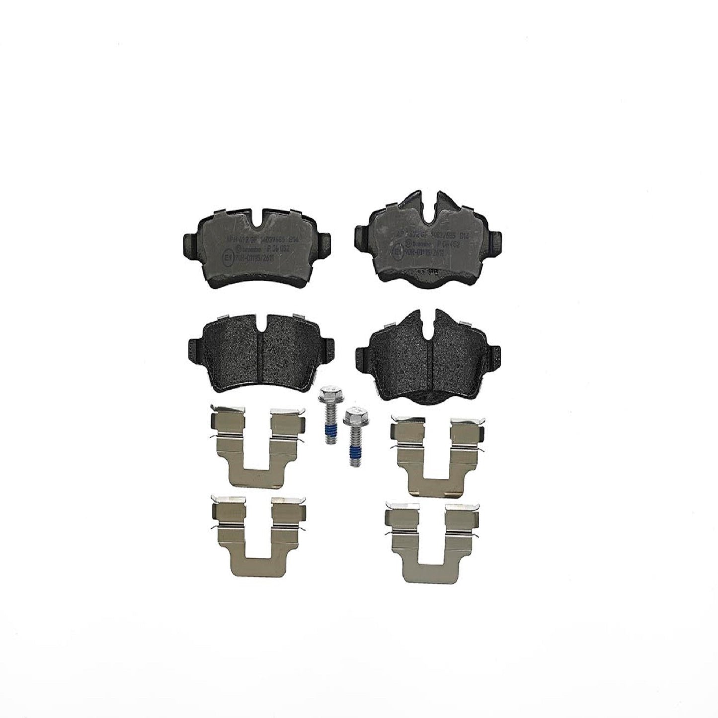 BRE-P06052 - BALATAS TRASERAS PARA MINI COOPER ALL BLACK 2013-2013