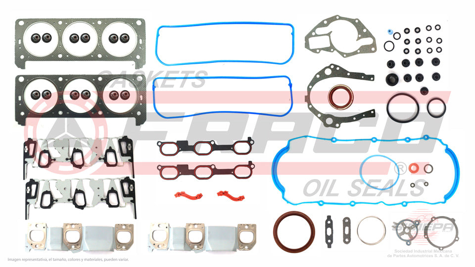 FSX-3062084 - JUEGO DE EMPAQUES PARA BUICK RENDEZVOUS V6 3.5 L. 12 V OHV LX9 2006-2007