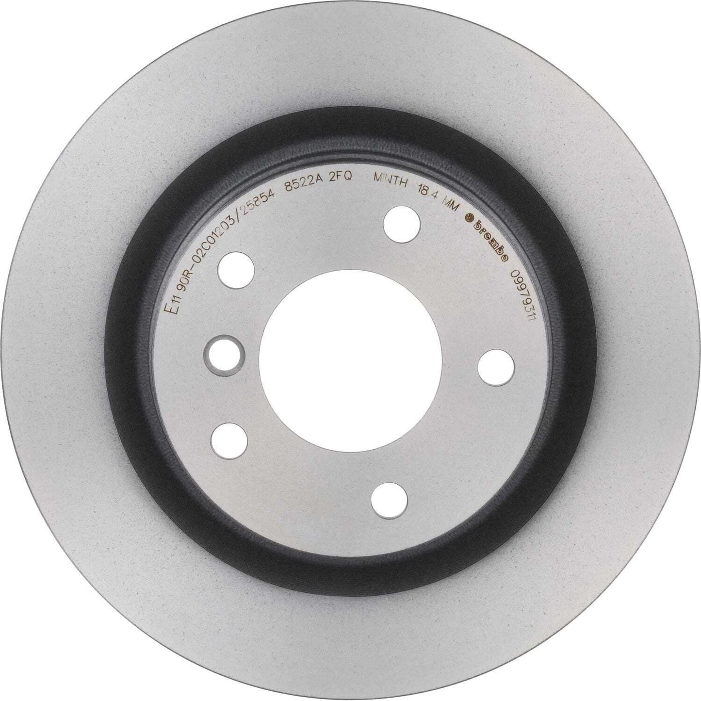 BRE-09.9793.11 - PAR DE DISCOS DE FRENO TRASEROS PARA BMW 120I BASE 2007-2012