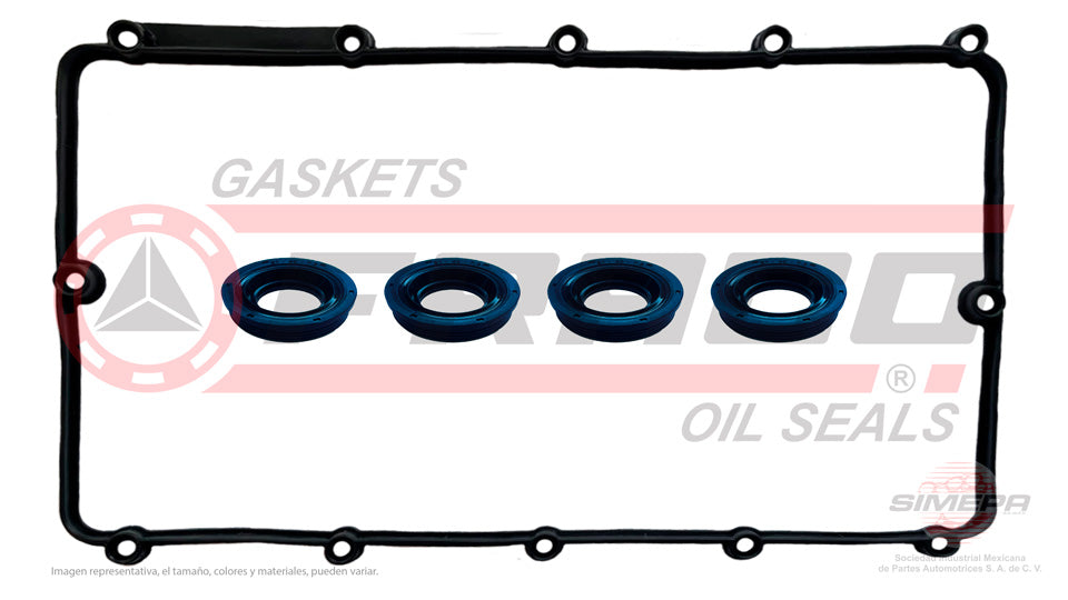 VSX-2640062 - EMPAQUE DE TAPA PUNTERIAS PARA FORD TRANSIT L4 2.2 L DIESEL 16 V. TDI DIESEL 2014-2017