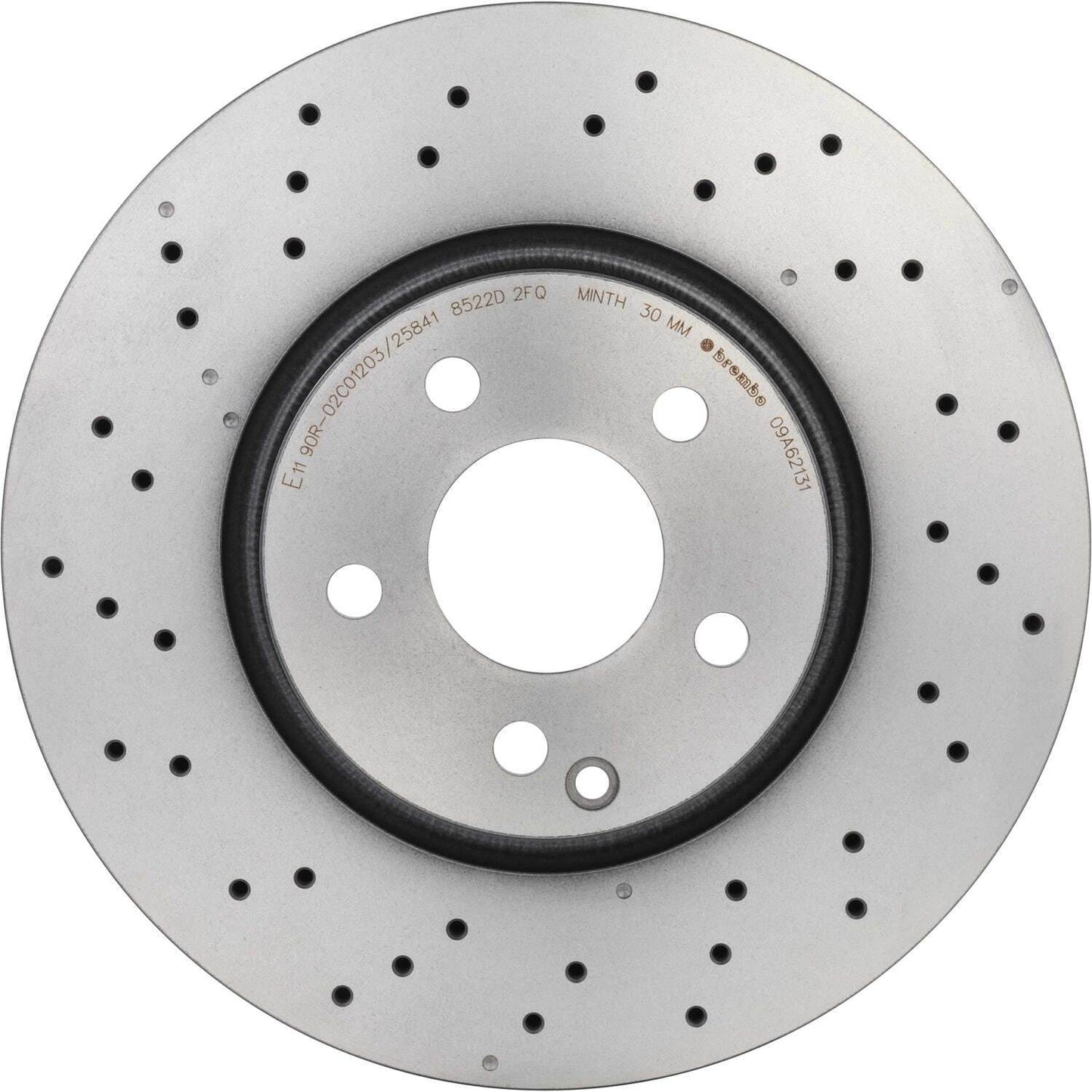BRE-09.A621.31 - PAR DE DISCOS DE FRENO DELANTEROS PARA MERCEDES-BENZ C300 4MATIC SPORT 2014-2014