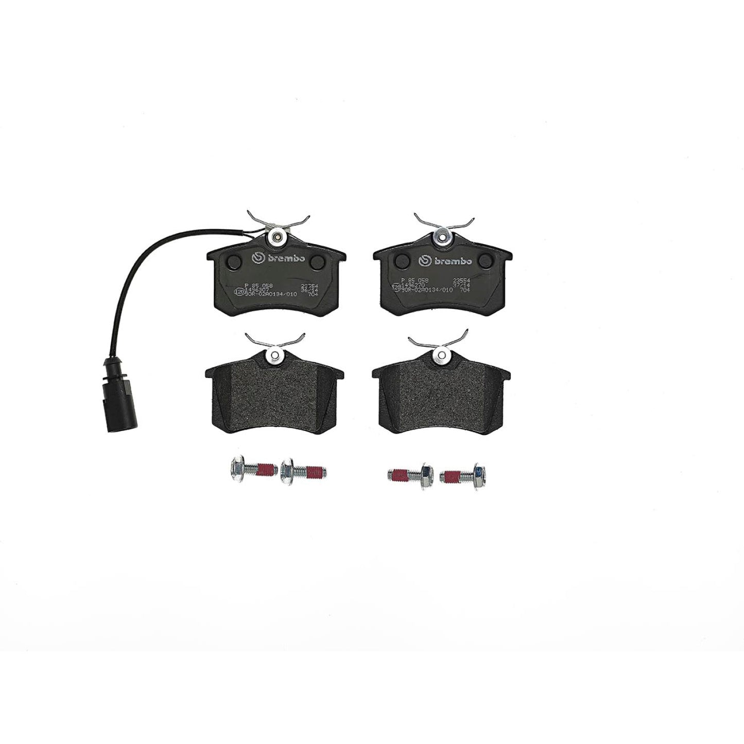 BRE-P85058 - BALATAS TRASERAS PARA VOLKSWAGEN SHARAN BASE 2002-2002