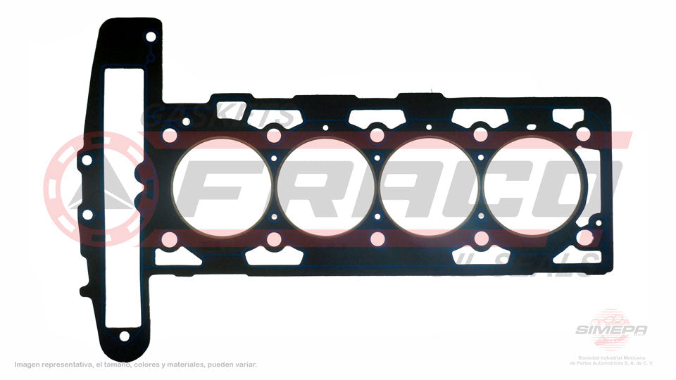 HGX-3040107-NR - EMPAQUE DE CABEZA PARA CHEVROLET COBALT L4 2.4 L 16 V DOHC LE5 LE9 2006-2010