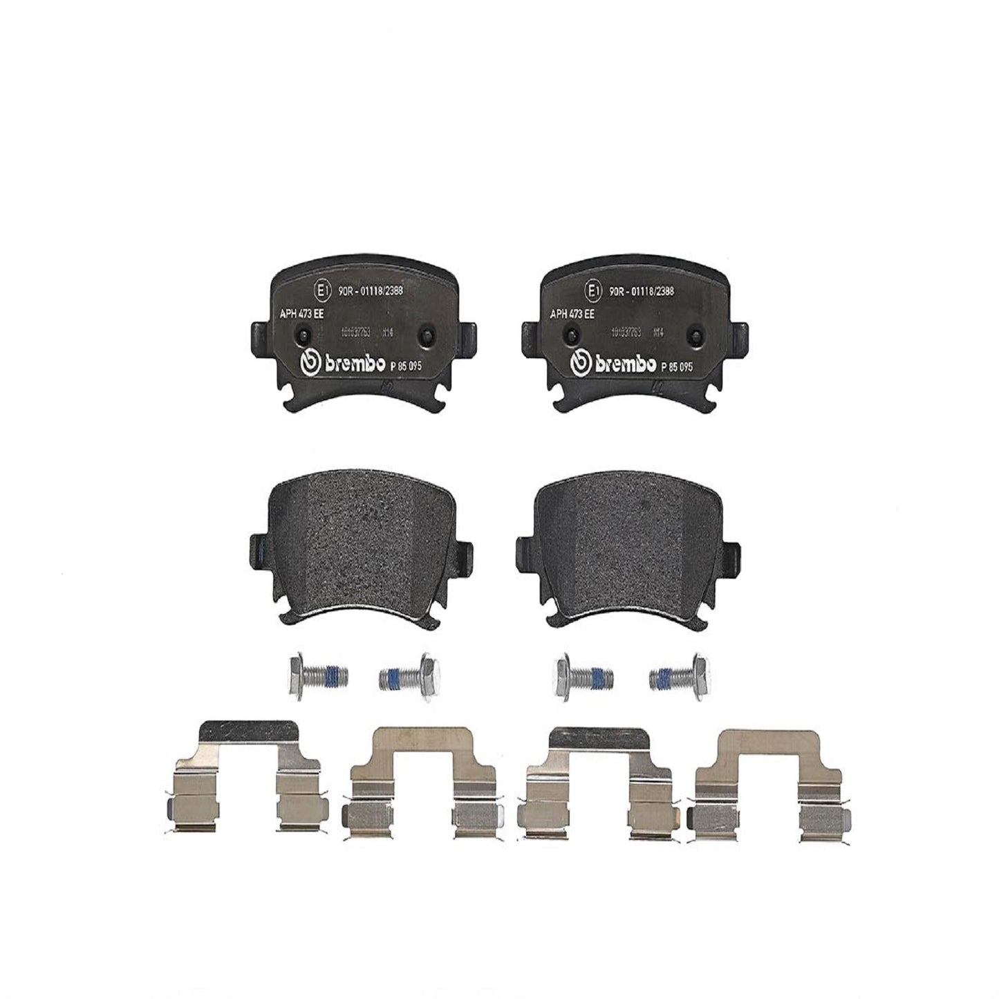 BRE-P85095 - BALATAS TRASERAS PARA AUDI A4 BASE 2006-2008