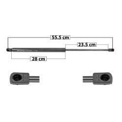 MANJ-51148 - AMORTIGUADOR 5TA PUERTA PARA KIA SEDONA 2015-2021 DERECHA/IZQUIERDA