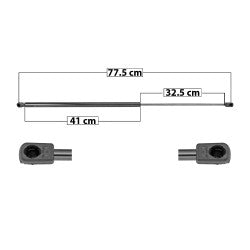 MANJ-60103 - AMORTIGUADOR COFRE PARA CHEVROLET CAMARO 2010-2015