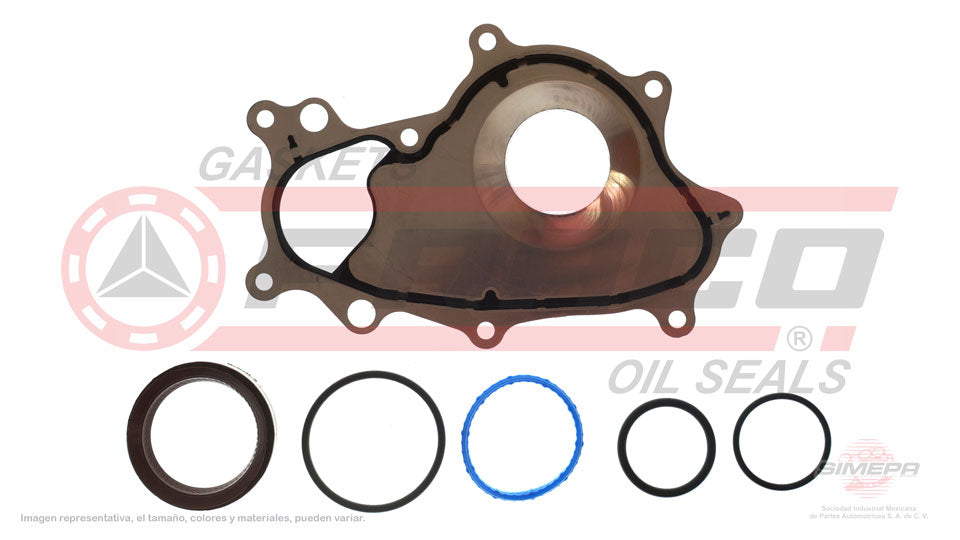 TCX-2662068 - EMPAQUE DE TAPA DE DISTRIBUCION PARA FORD EDGE V6 3.7 L DOHC 24 V. DOHC 2011-2013