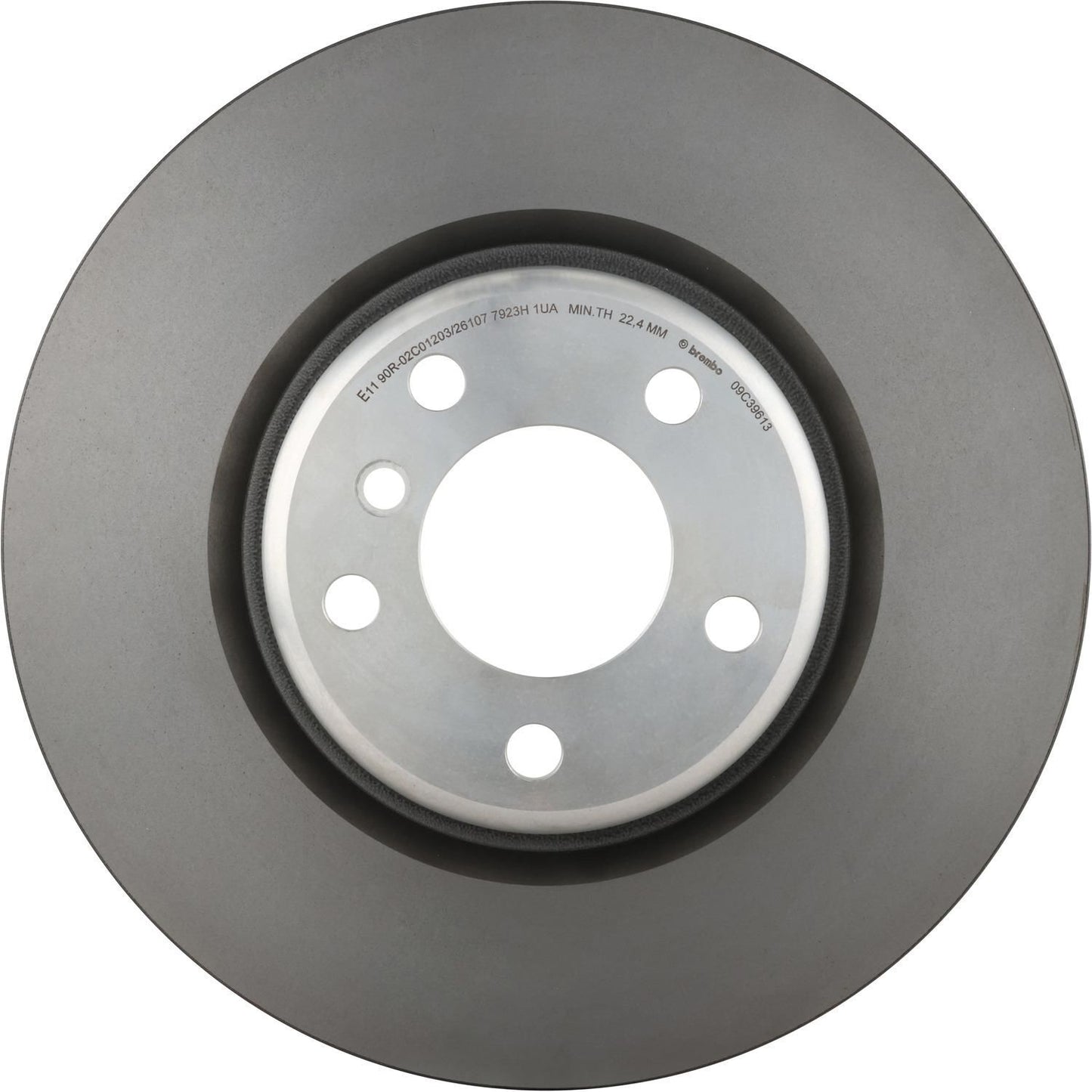 BRE-09.C396.13 - PAR DE DISCOS DE FRENO TRASEROS PARA BMW 118I BASE 2012-2015