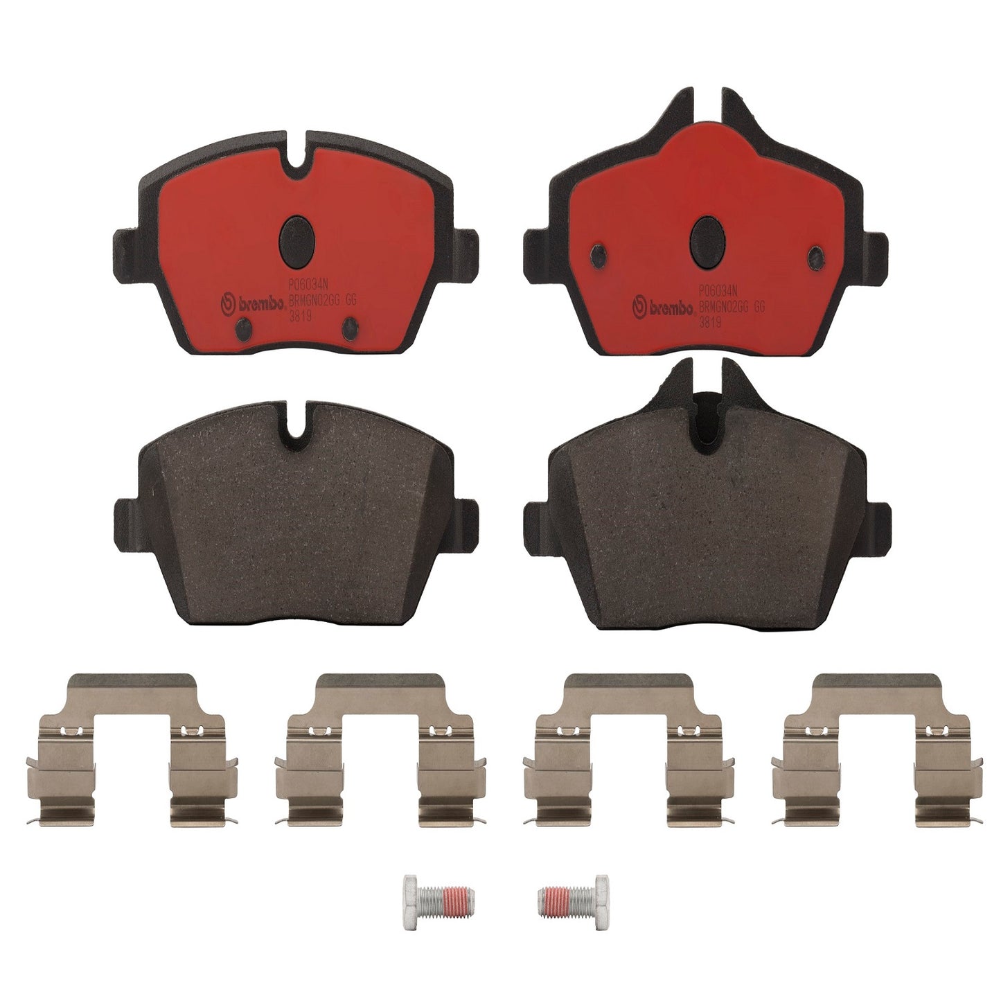 BRE-P06034N - BALATAS DELANTERAS PARA MINI COOPER ALL BLACK 2011-2012