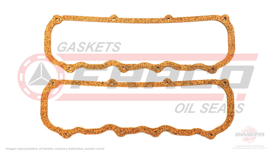 VSX-2662040 - EMPAQUE DE TAPA PUNTERIAS PARA FORD BRONCO II V6 2.9 L 12 V. OHV 1986-1990