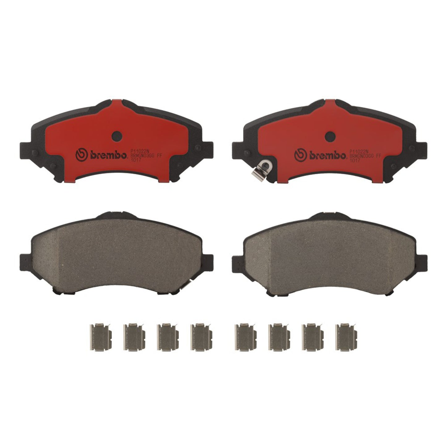 BRE-P11022N - BALATAS DELANTERAS PARA CHRYSLER TOWN & COUNTRY LIMITED 2008-2008