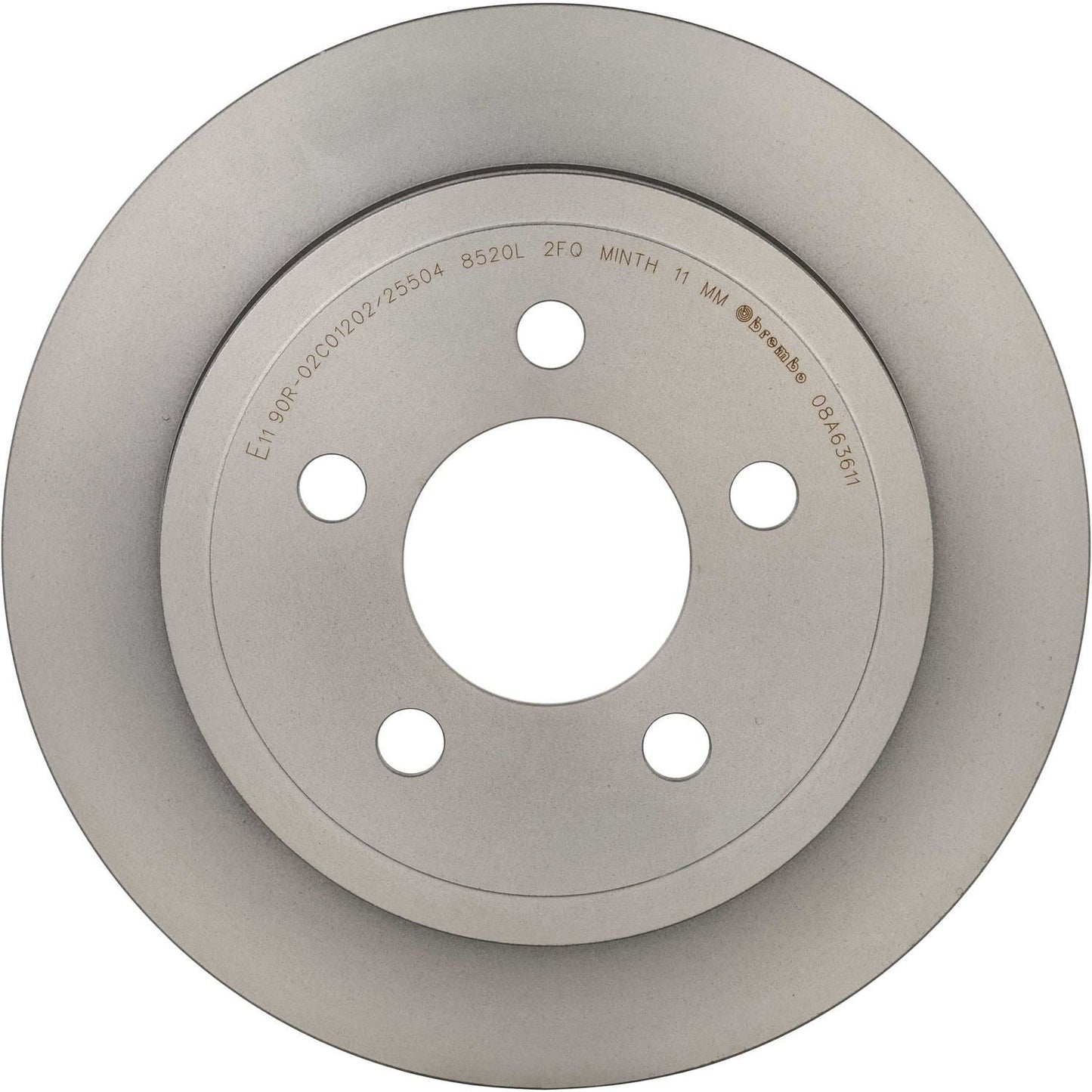 BRE-08.A636.11 - PAR DE DISCOS DE FRENO TRASEROS PARA JEEP LIBERTY 65TH ANNIVERSARY EDITION 2006-2006