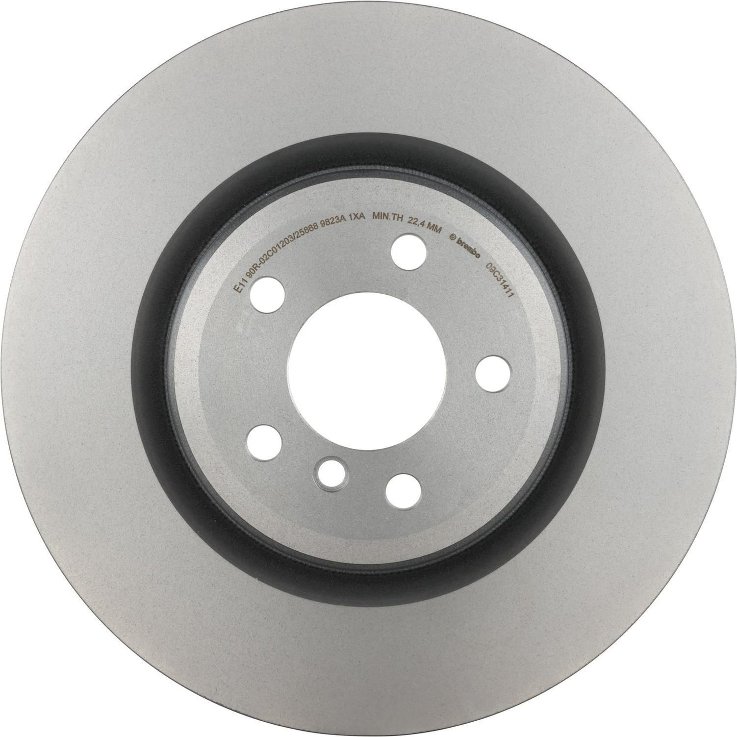 BRE-09.C314.11 - PAR DE DISCOS DE FRENO TRASEROS PARA BMW 750I ACTIVEHYBRID 2011-2012