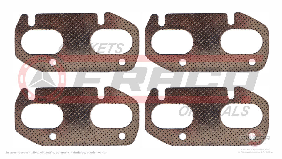 MEX-2682099 - EMPAQUE MULTIPLE DE ESCAPE PARA FORD MUSTANG V8 4.6 L DOHC 32 V. DOHC 1996-2004