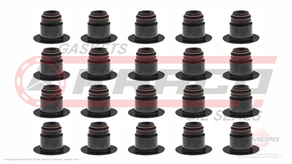 SS-2411-V-20 - SELLOS DE VALVULA POR JUEGOS PARA FORD E-350 V10 6.8 L 20V 20 V SOHC VIN S 1997-2003