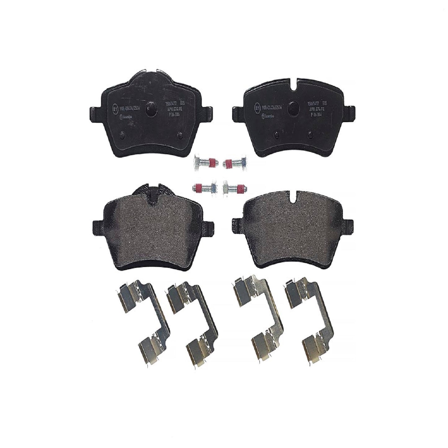 BRE-P06086 - BALATAS DELANTERAS PARA MINI COOPER ALL BLACK 2011-2012