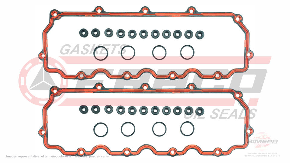 VSX-2682181 - EMPAQUE DE TAPA PUNTERIAS PARA FORD E-350 V8 6.0 L DIESEL 32 V. DIESEL NAVISTAR PS 2004-2010