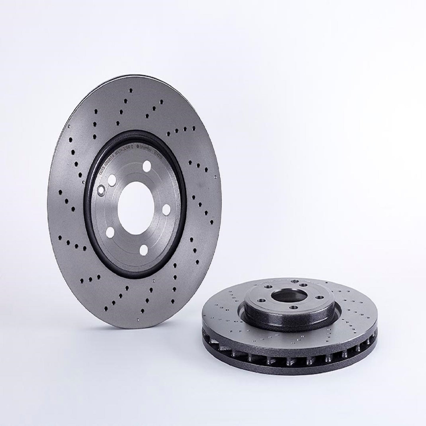 BRE-09.B742.51 - PAR DE DISCOS DE FRENO DELANTEROS PARA MERCEDES-BENZ CLS400 BASE 2015-2016