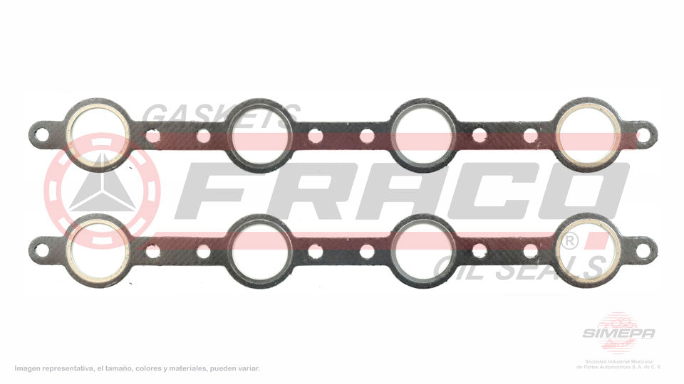 MEX-2682182 - EMPAQUE MULTIPLE DE ESCAPE PARA FORD E-350 V8 7.3 L DIESEL 16 V. DIESEL INTERNATIONAL PS 1995-2003