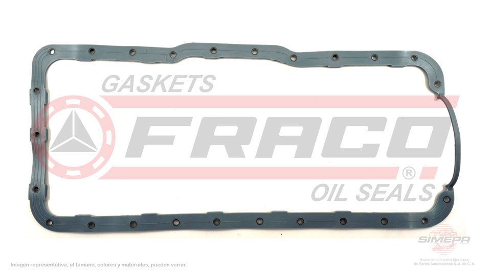 OSX-2660081 - EMPAQUE DE CARTER PARA FORD BRONCO L6 4.9 L 12 V. OHV 1988-1992