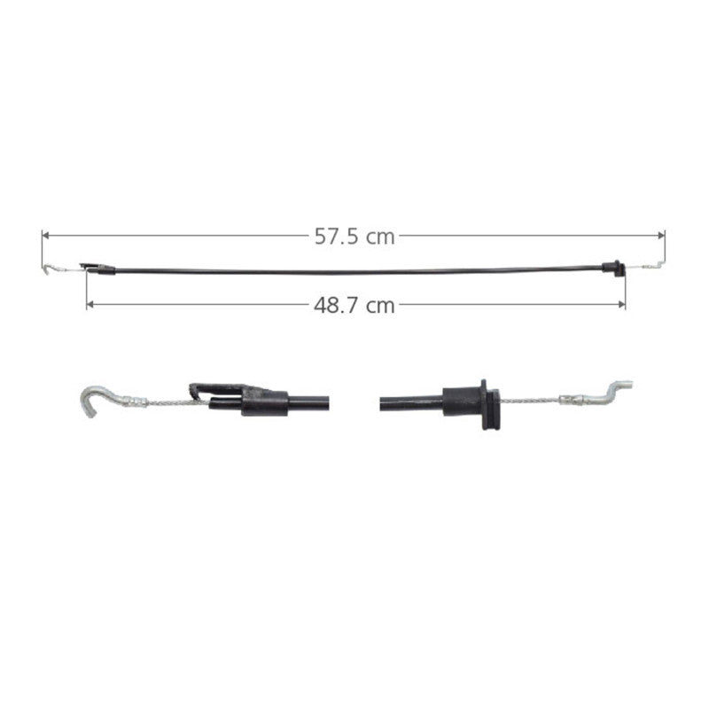 MANJ-96487 - CHICOTE CERRADURA PARA VOLKSWAGEN POINTER 2006-2010 DERECHA/IZQUIERDA TRASERO