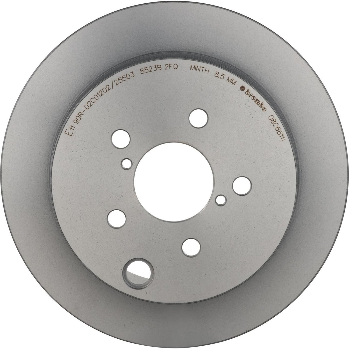 BRE-08.C661.11 - PAR DE DISCOS DE FRENO TRASEROS PARA SUBARU FORESTER 2.5I 2014-2018