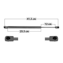 MANJ-60109 - AMORTIGUADOR CAJUELA PARA HONDA CR-Z 2011-2016 DERECHA/IZQUIERDA