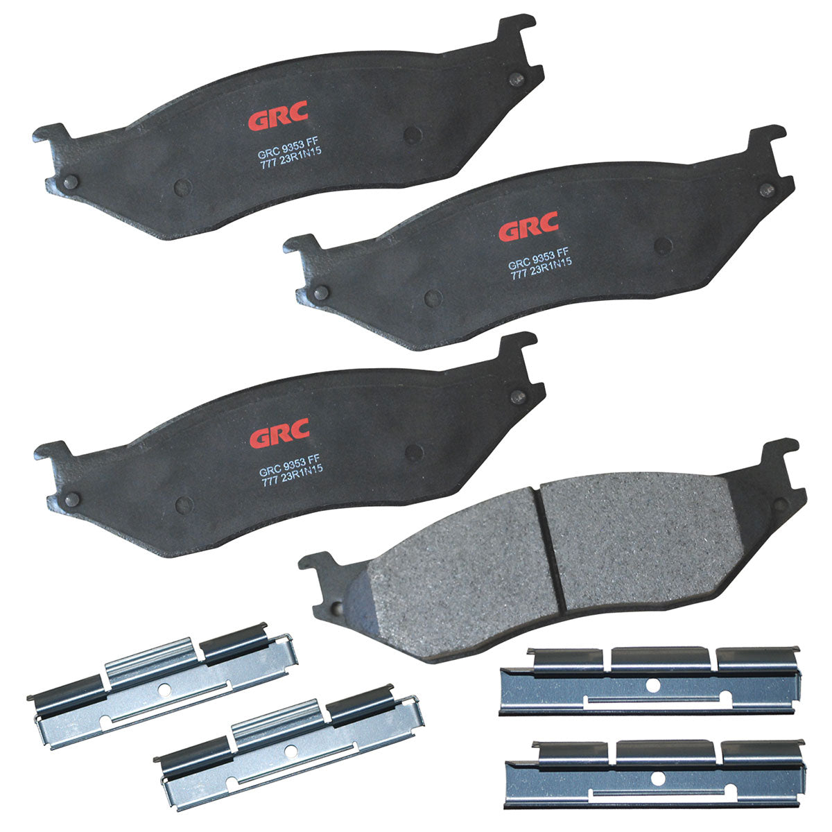 GMD777 - BALATAS SEMIMETALICAS TRASERAS PARA FLEETWOOD BOUNDER 33U 2010-2010
