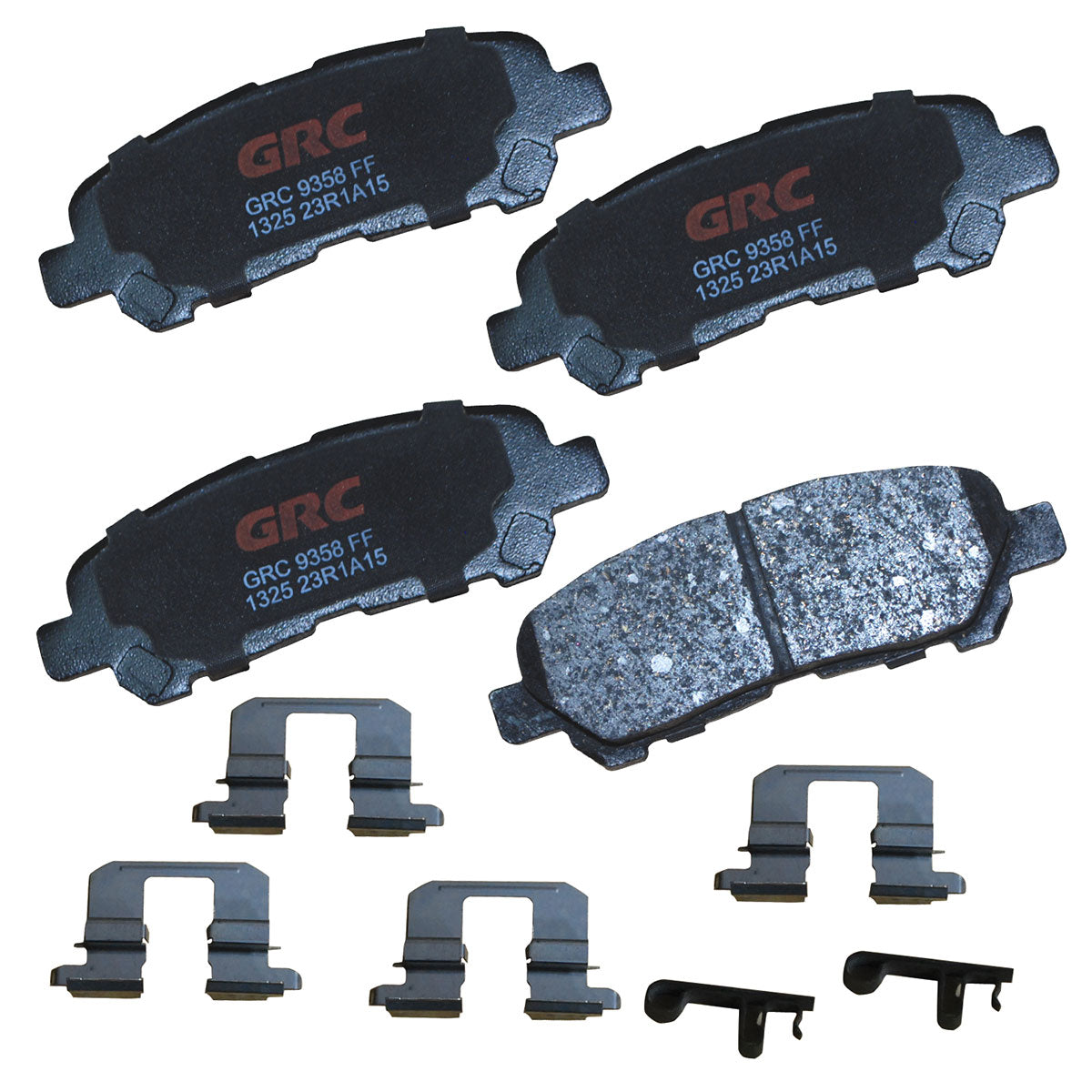 GCD1325 - BALATAS CERAMICAS TRASERAS PARA TOYOTA HIGHLANDER 3.3L 2008-2008