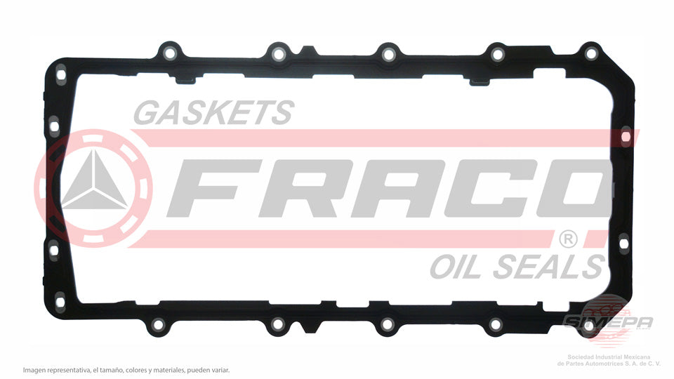 OSX-2682085-1 - EMPAQUE DE CARTER PARA FORD F-150 5.0 L DOHC V8 32 V DOHC COYOTE 2011-2017
