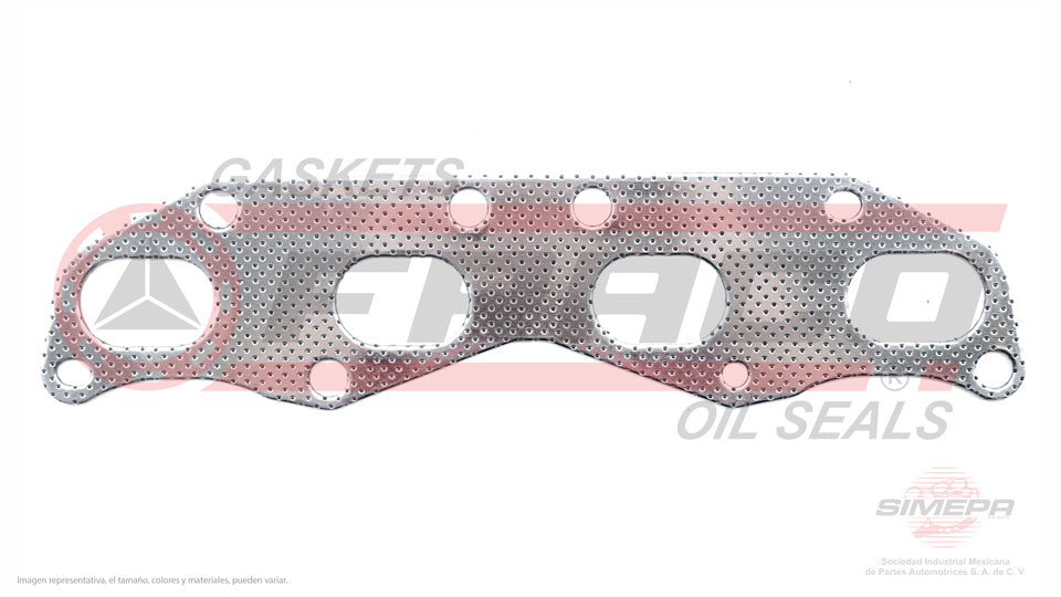 MEX-5840186 - EMPAQUE MULTIPLE DE ESCAPE PARA NISSAN JUKE L4 1.6 L TURBO 16 V. DOHC MR16DTT 2011-2015