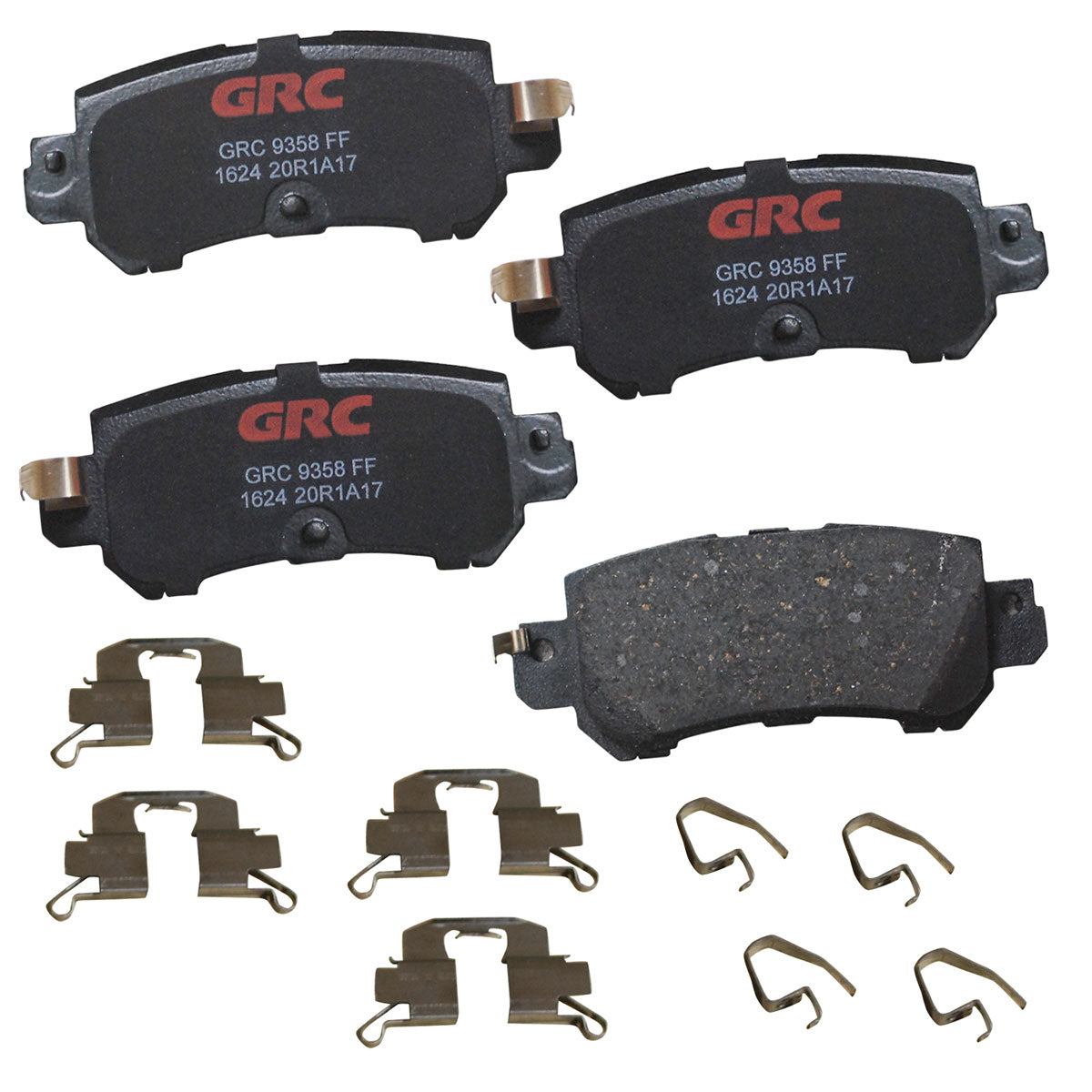 GCD1624 - BALATAS CERAMICAS TRASERAS PARA MAZDA CX-3 2016-2018