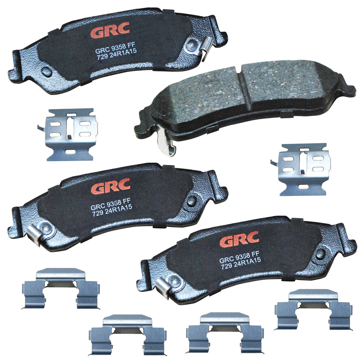 GCD729 - BALATAS CERAMICAS TRASERAS PARA CHEVROLET BLAZER 4.3L 1997-2002