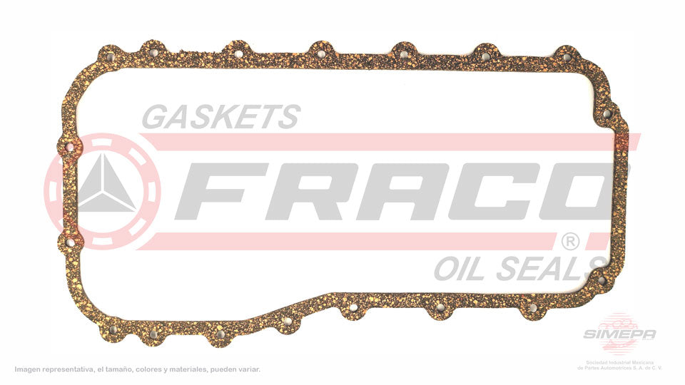 OSX-1162021 - EMPAQUE DE CARTER PARA CHRYSLER CONCORDE V6 3.3 L 12 V. OHV 1993-1996