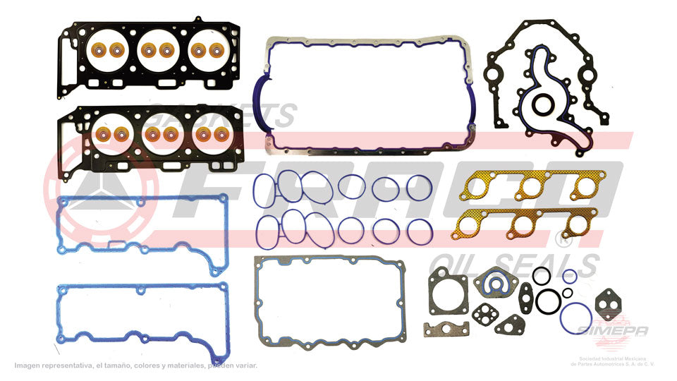 FSX-2662085 - JUEGO DE EMPAQUES PARA FORD EXPLORER V6 4.0 L SOHC 12 V. SOHC 1997-2001