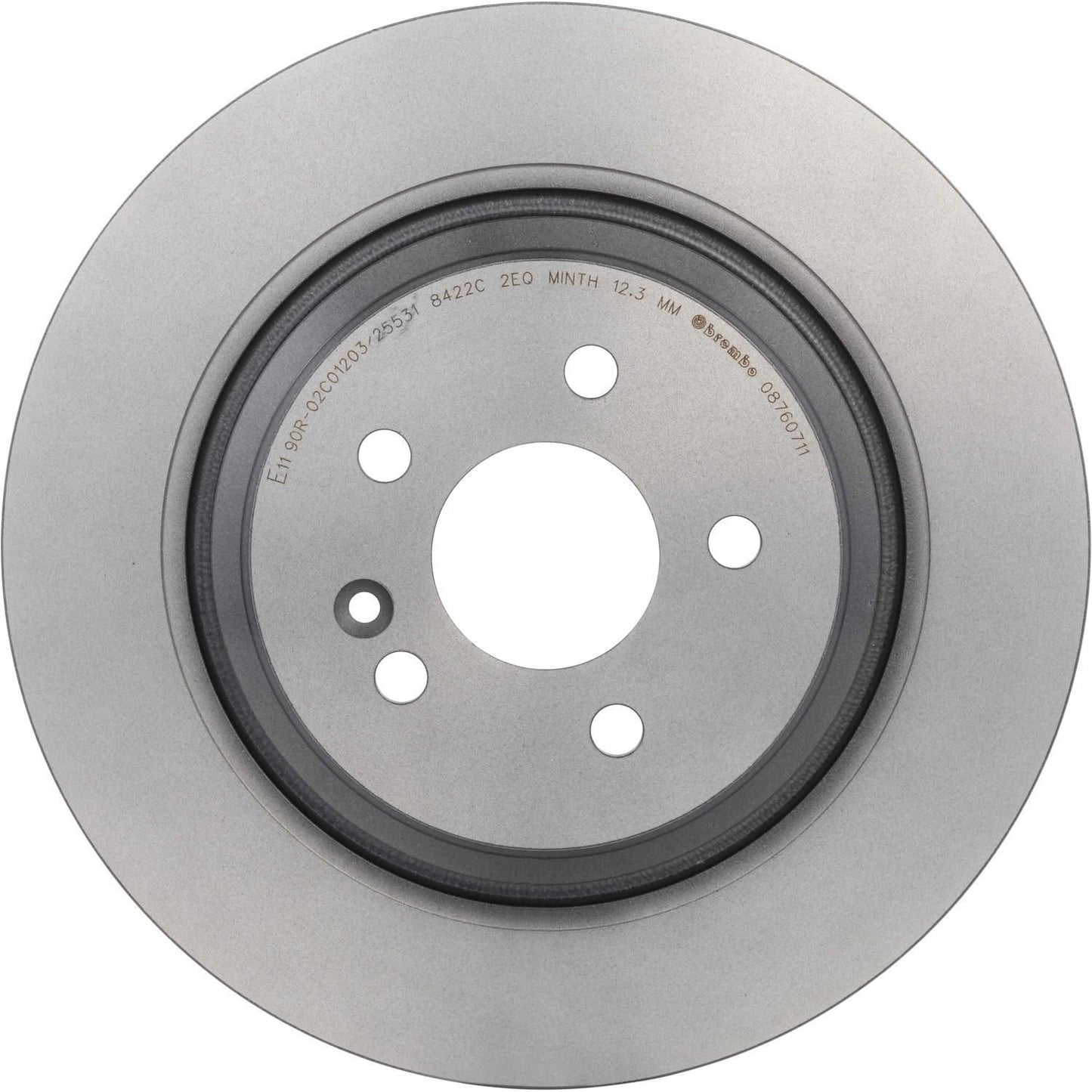 BRE-08.7607.11 - PAR DE DISCOS DE FRENO TRASEROS PARA MERCEDES-BENZ ML320 BASE 1998-2002