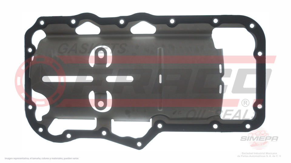 OSX-0262010 - EMPAQUE DE CARTER PARA DODGE DAKOTA V6 3.7 L 12 V EKG SOHC 2004-2011