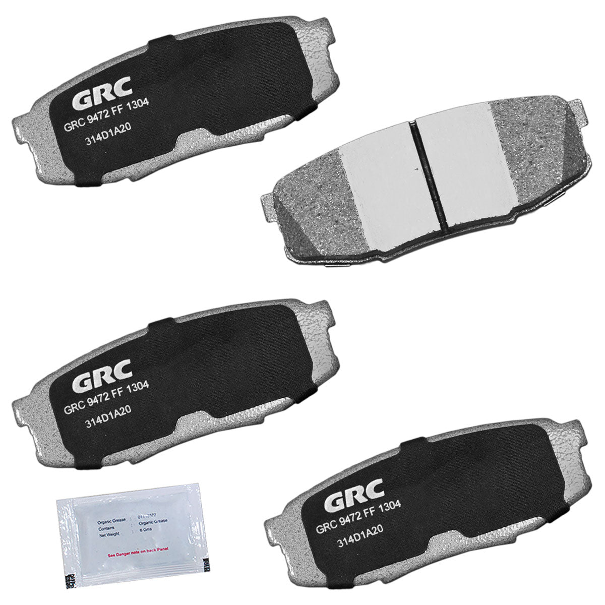 GPRD1304 - BALATAS CERAMICAS TRASERAS PARA LEXUS LX570 2008-2021