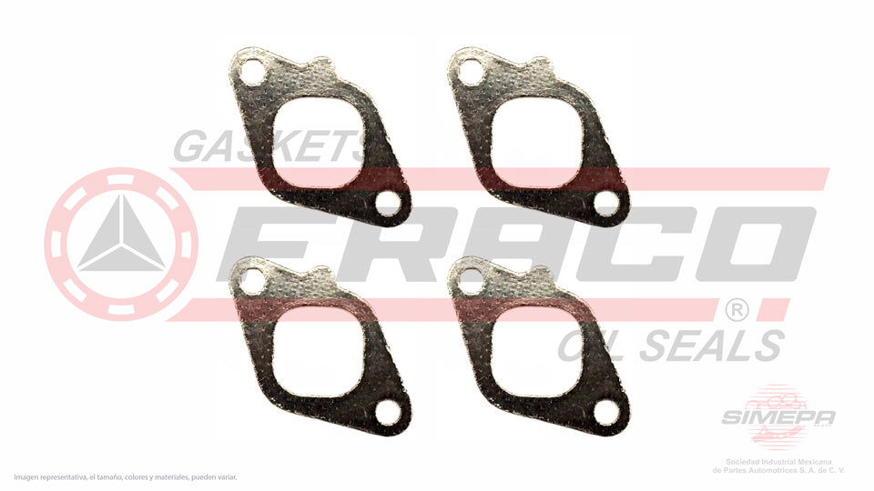 MEX-5840305 - EMPAQUE MULTIPLE DE ESCAPE PARA NISSAN ALTIMA L4 2.4 L 16 V. DOHC KA24DE 1993-2001