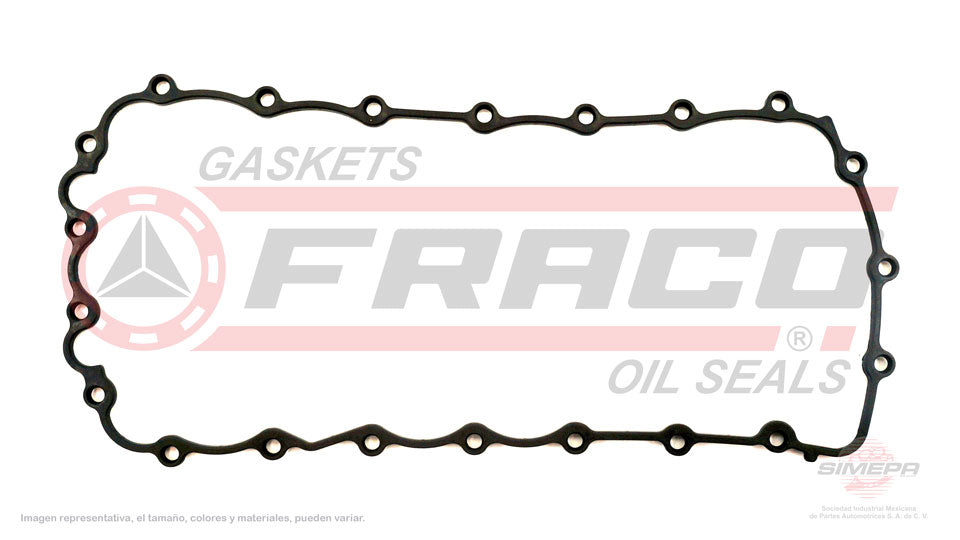 OSX-6540170 - EMPAQUE DE CARTER PARA RENAULT MEGANE L4 1.8 L 16 V. DOHC F4P 2001-2003