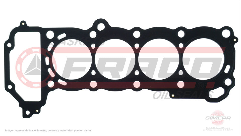 HGX-5840042-MLO - EMPAQUE DE CABEZA PARA NISSAN MARCH L4 1.4 L 16 V. DOHC CR14DE 2003-2011