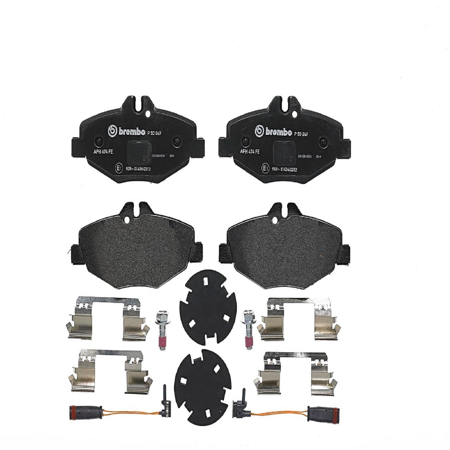 BRE-P50049 - BALATAS DELANTERAS PARA MERCEDES-BENZ E320 BASE 2003-2005