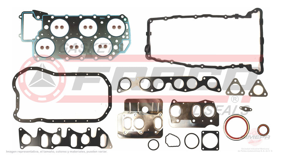 FSX-8664010 - JUEGO DE EMPAQUES PARA VOLKSWAGEN CORRADO VR6 2.8 L 12 V. SOHC AAA 1995