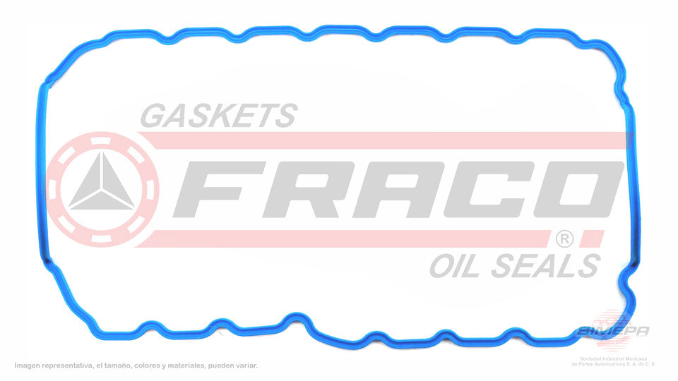 OSX-2640074 - EMPAQUE DE CARTER PARA FORD AEROSTAR L4 2.3 L SOHC 8 V. 140 CID 1986-1987