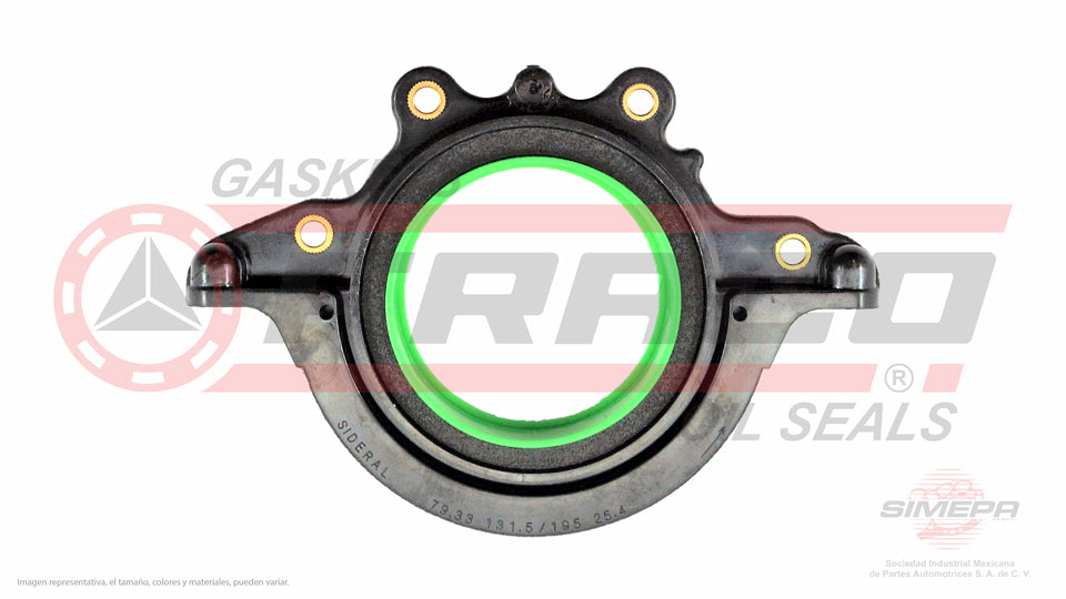BSX-2640017 - RETEN DE CIGÜEÑAL PARA FORD FIESTA L4 1.6 L SOHC 8 V. SOHC ZETEC-ROCAM 2001-2010