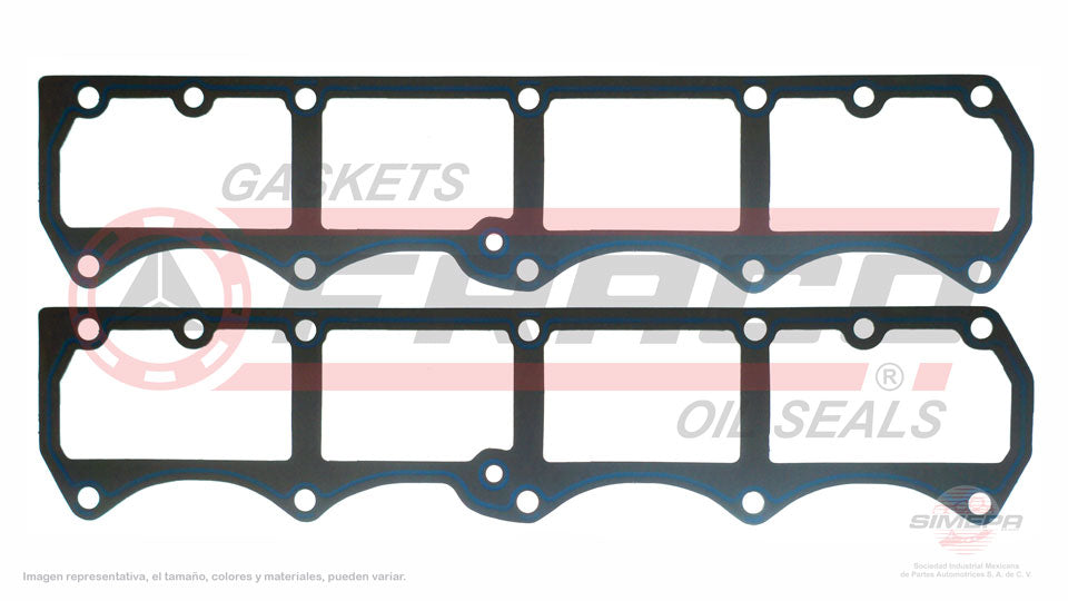 VSX-2540225 - EMPAQUE DE TAPA PUNTERIAS PARA FIAT PALIO L4 1.6 L 16 V. DOHC 2004-2005