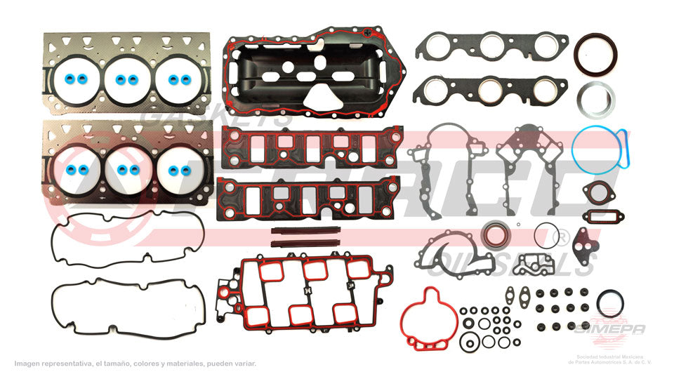 FSX-3062117 - JUEGO DE EMPAQUES PARA BUICK ALLURE V6 3.8 L 12 V. OHV L36 2005